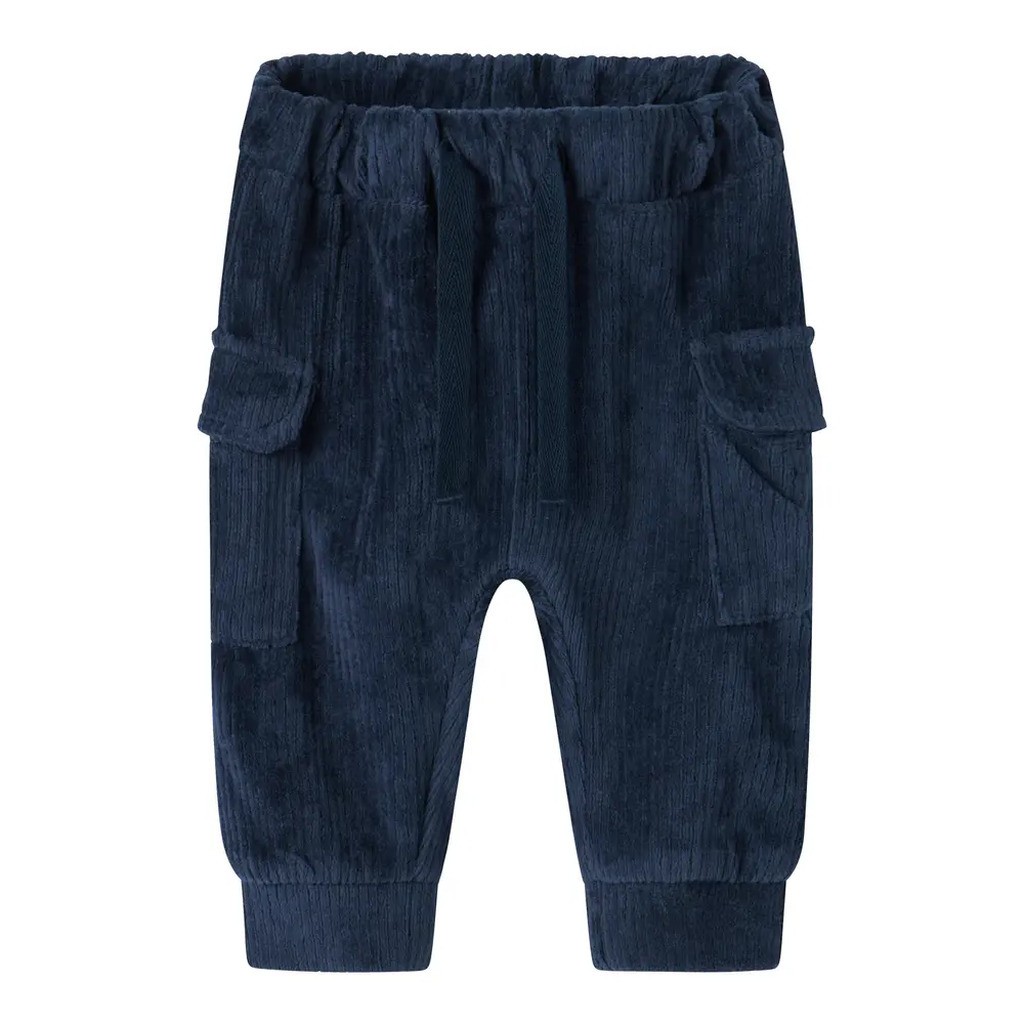 Ronny Velour Bukser - Navy Blazer - 68