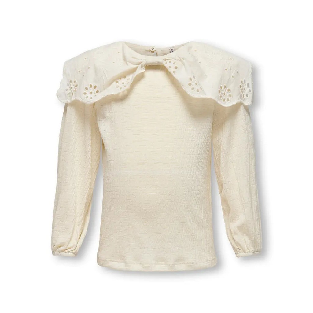 Sia Pella langærmet top - BIRCH - 92