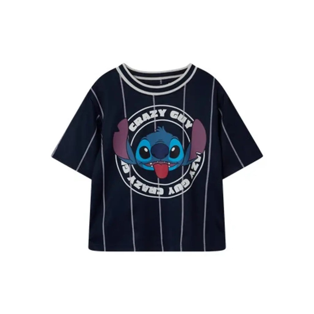 Ariz Stitch T-shirt - Navy blazer - 110