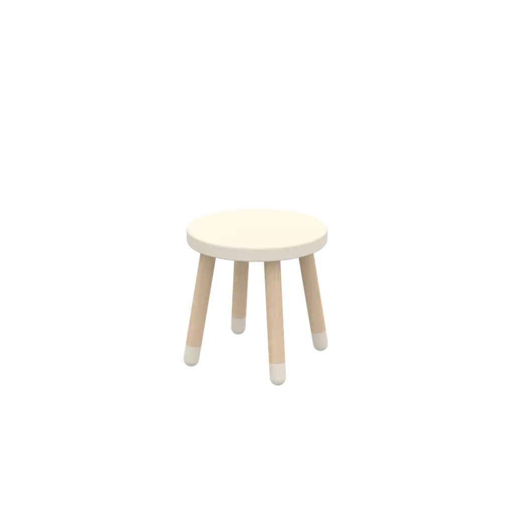 Taburet, Dots Ø30, Cream