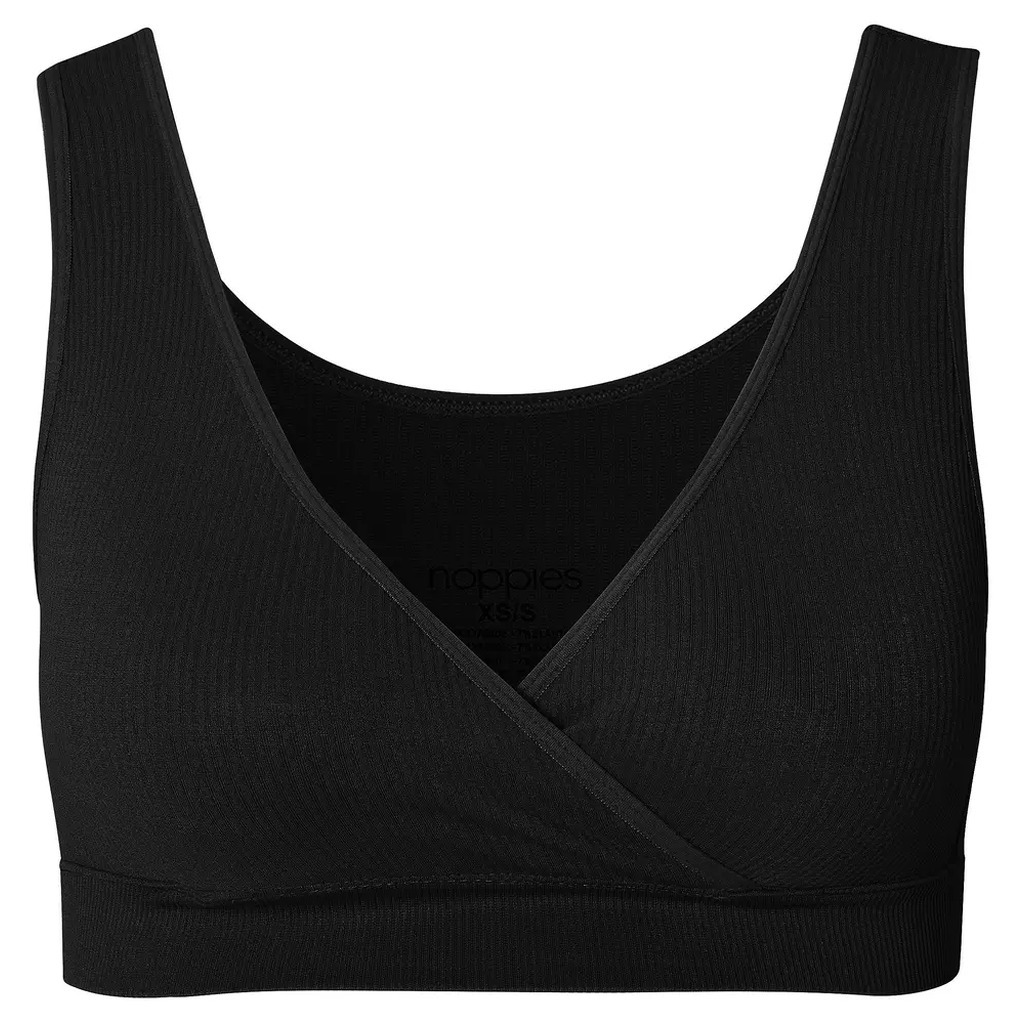 Gayla Sømløs Ammetop - Black - XL\XXL