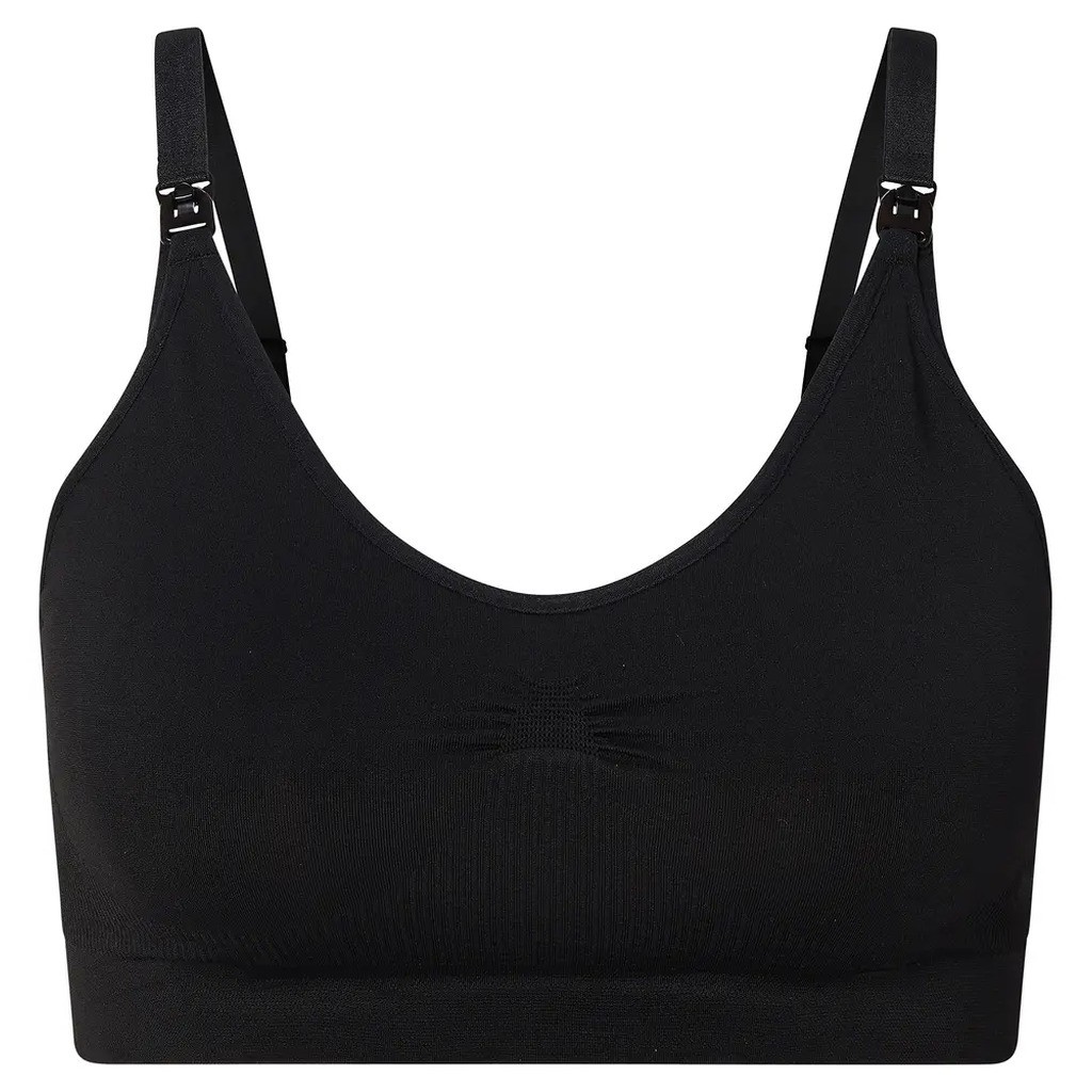 Hura Sømløs Amme-Bh - Black - XL\XXL