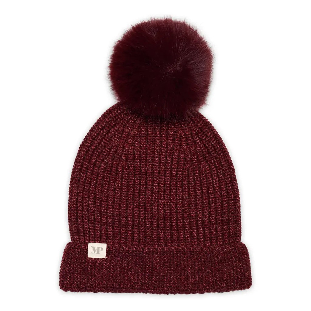 Svaneke Hue - Pompons - Wine Red - 55/57