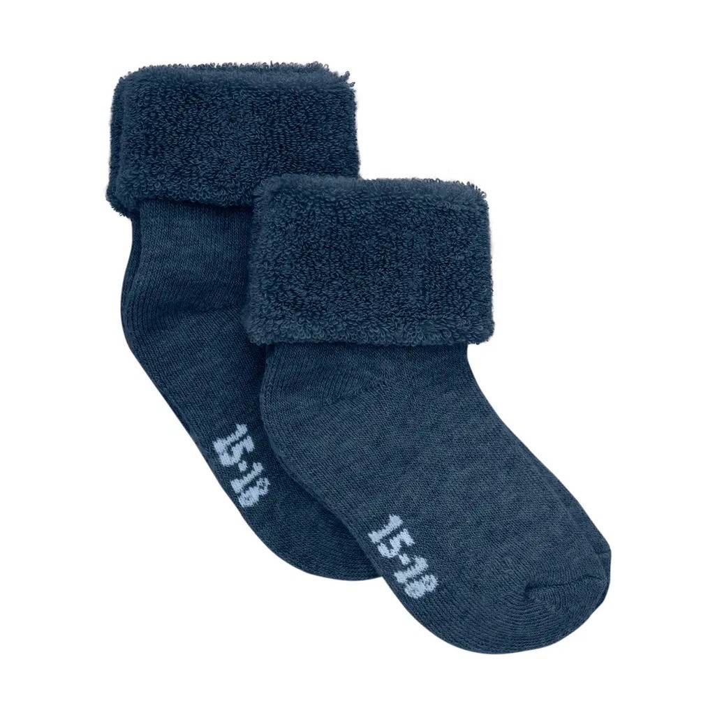 Baby terry stømper (2-PACK) - 772 - 19/22