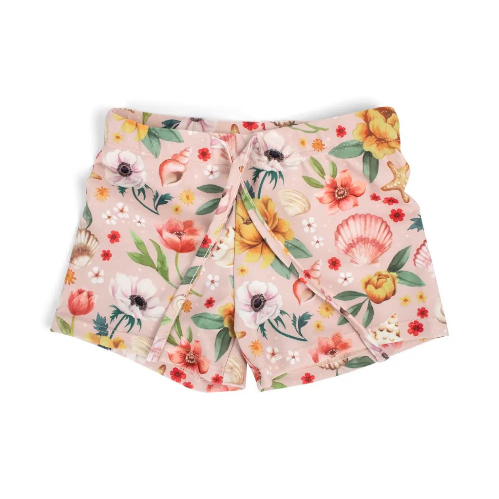 Orla  -  Badeshorts - LYSERØD - 3-4 ÅR