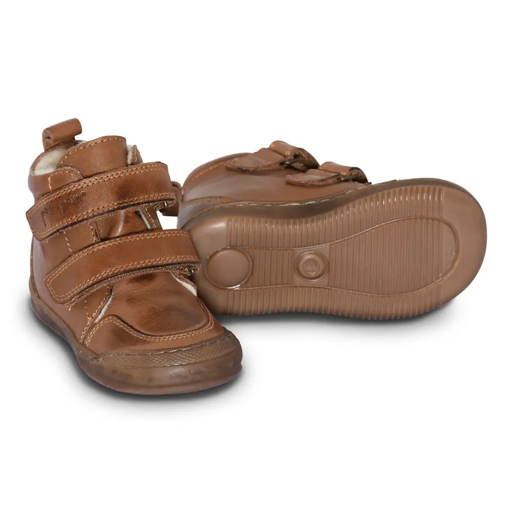 Sneaker uld sko - Dark Camel - 23