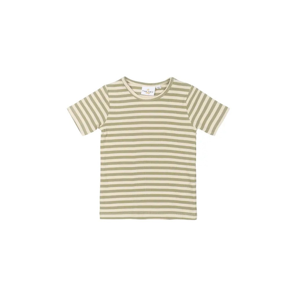 Fro Uni T-shirt - Tea striped - 92