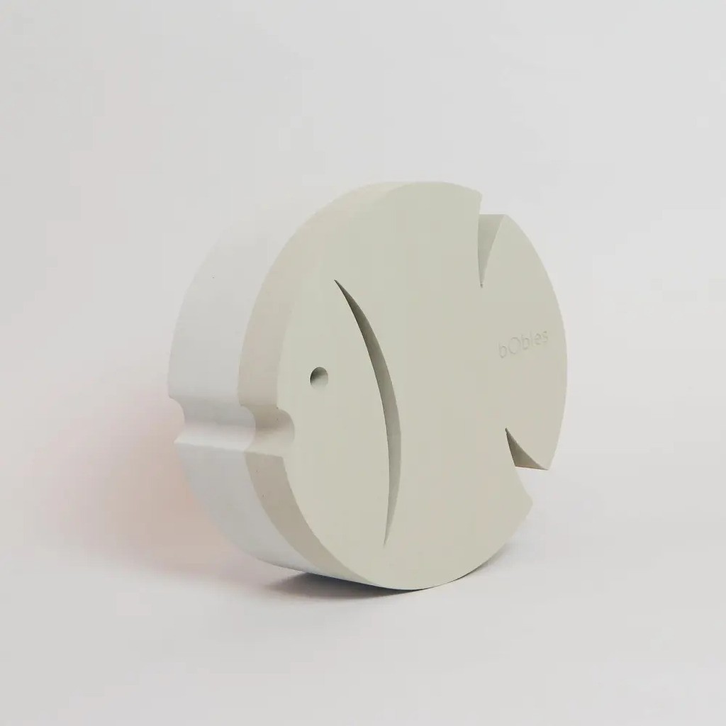 Fisk Small Sand Grey