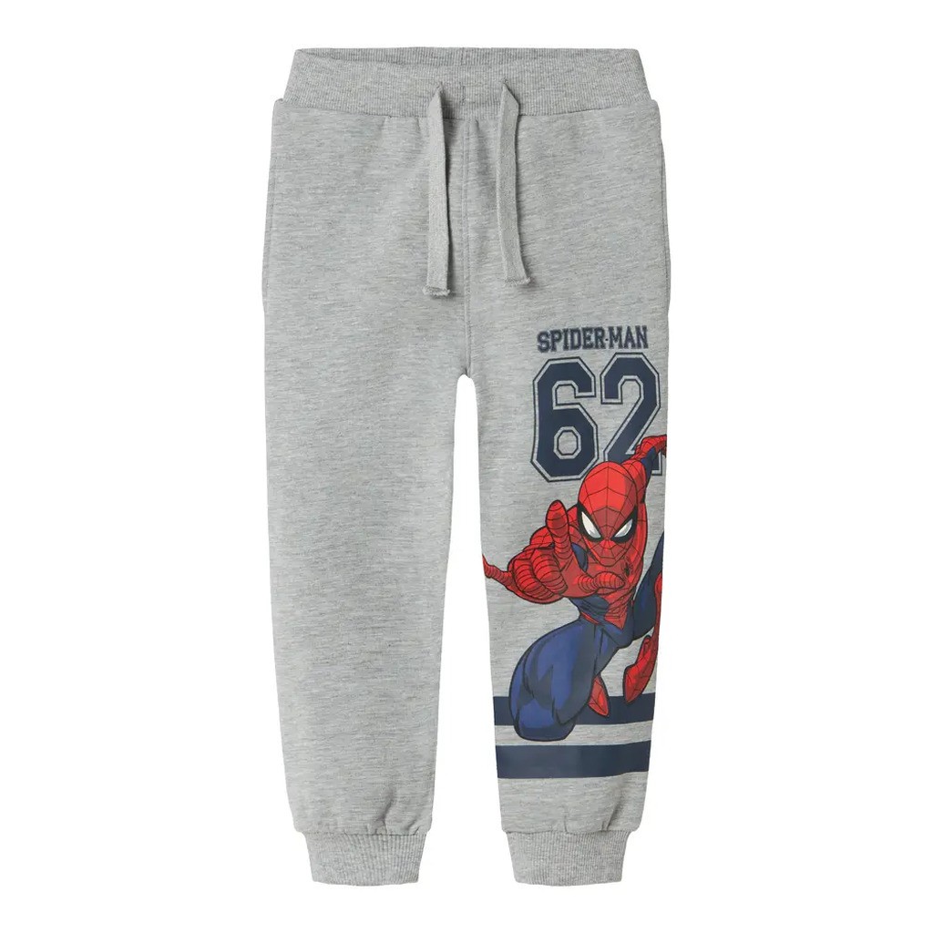 Adam Spider Sweatpants - Grey Melange - 104