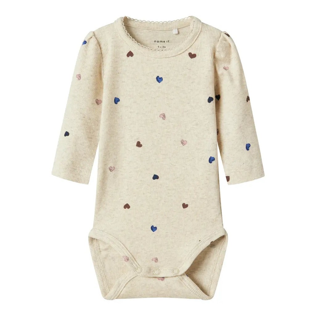 Nutti Langærmet Body - PEYOTE MEL - 56