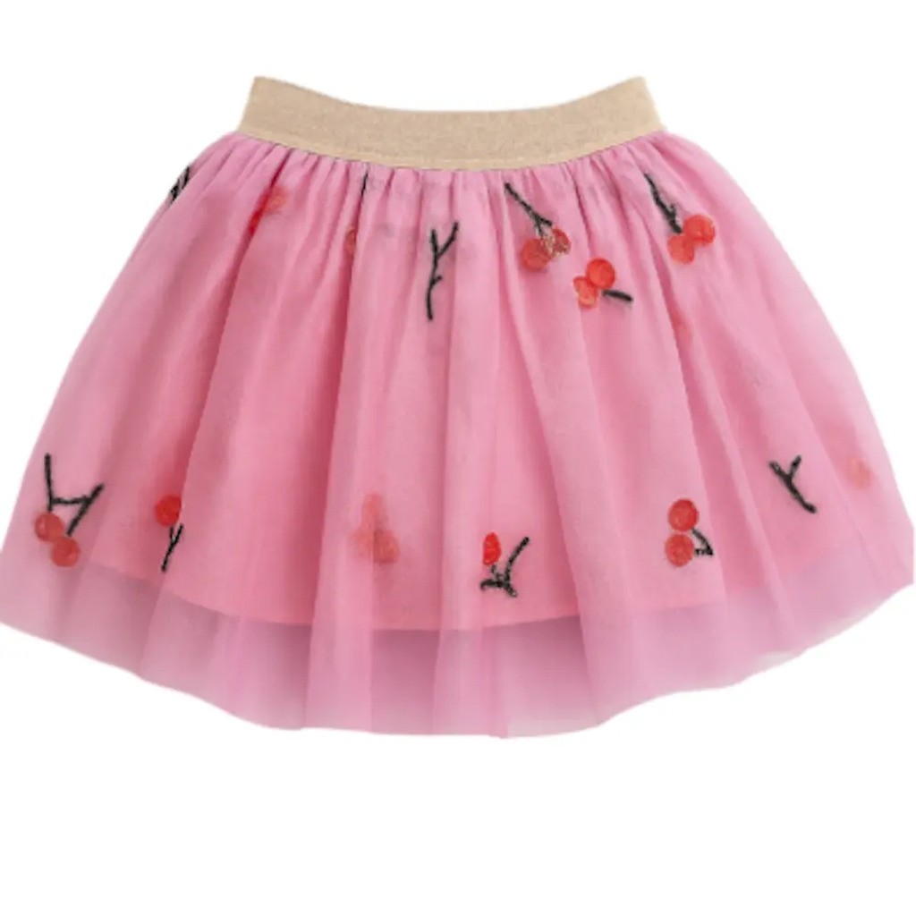 Tylskørt Cherry Tutu Rose