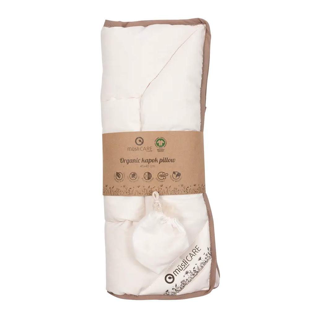 Pude, Kapok, v2, Cream, 45x40 cm