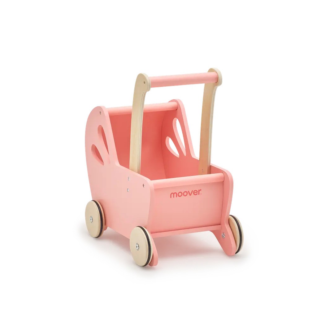 Moderne Dukkevogn pink