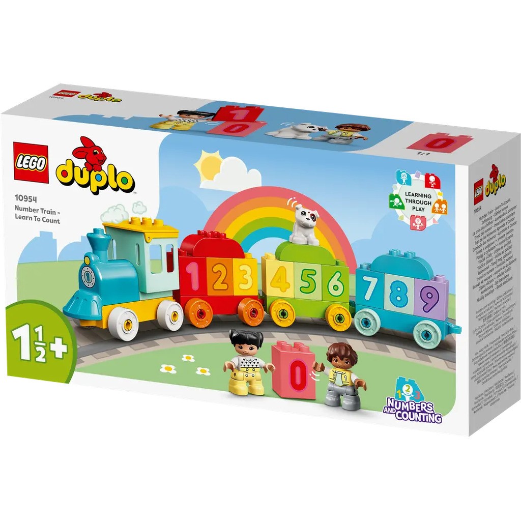 Tog med tal  -  lær at tælle 10954 LEGOÂ® DUPLOÂ®