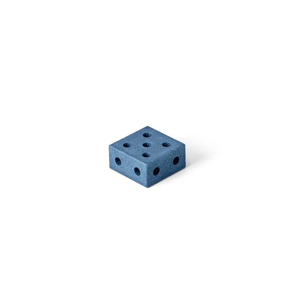 Block Square Deep Blue