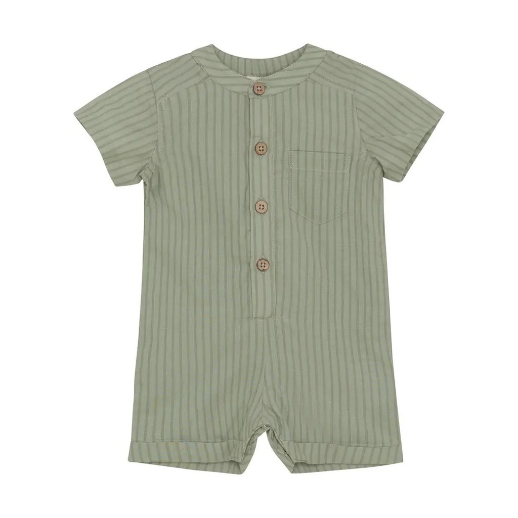 Romper SS Vævet - Desert sage - 68