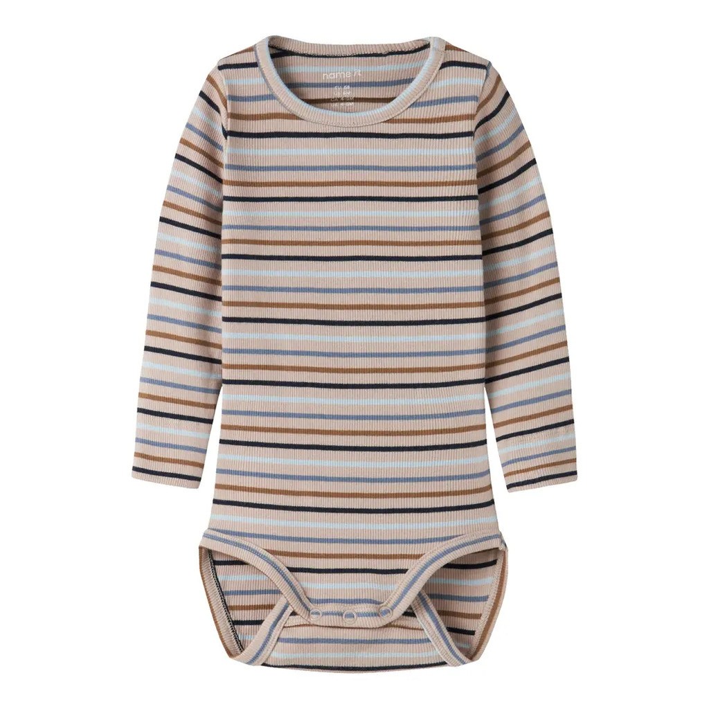 Serro Langærmet Body - Mushroom - 86