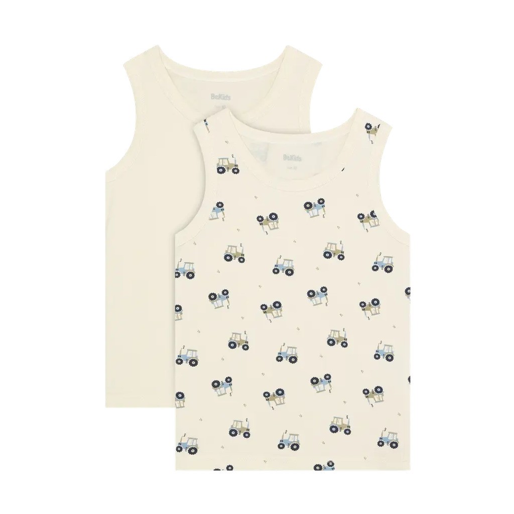 Undertrøje - 2 pak - Faded Denim - 110