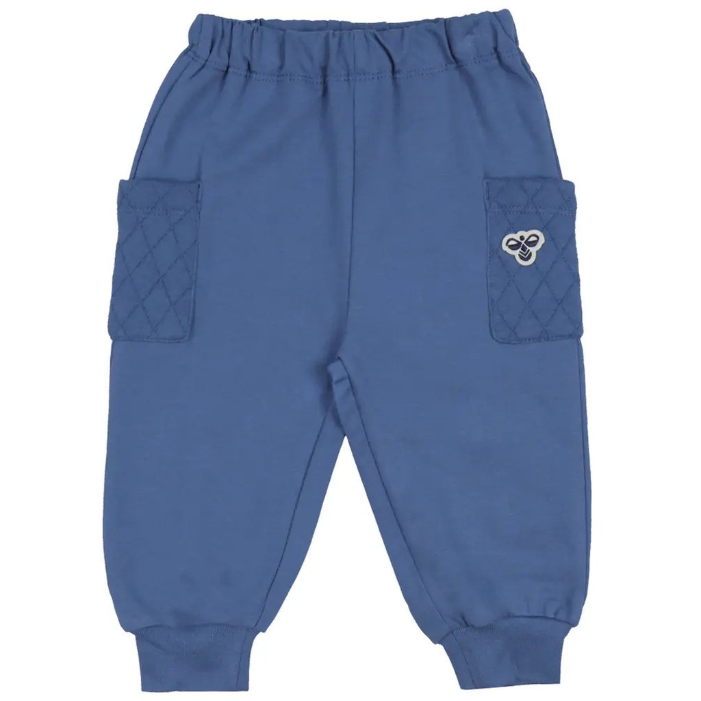 Quilt Lomme Sweatpants - Dutch blue - 92