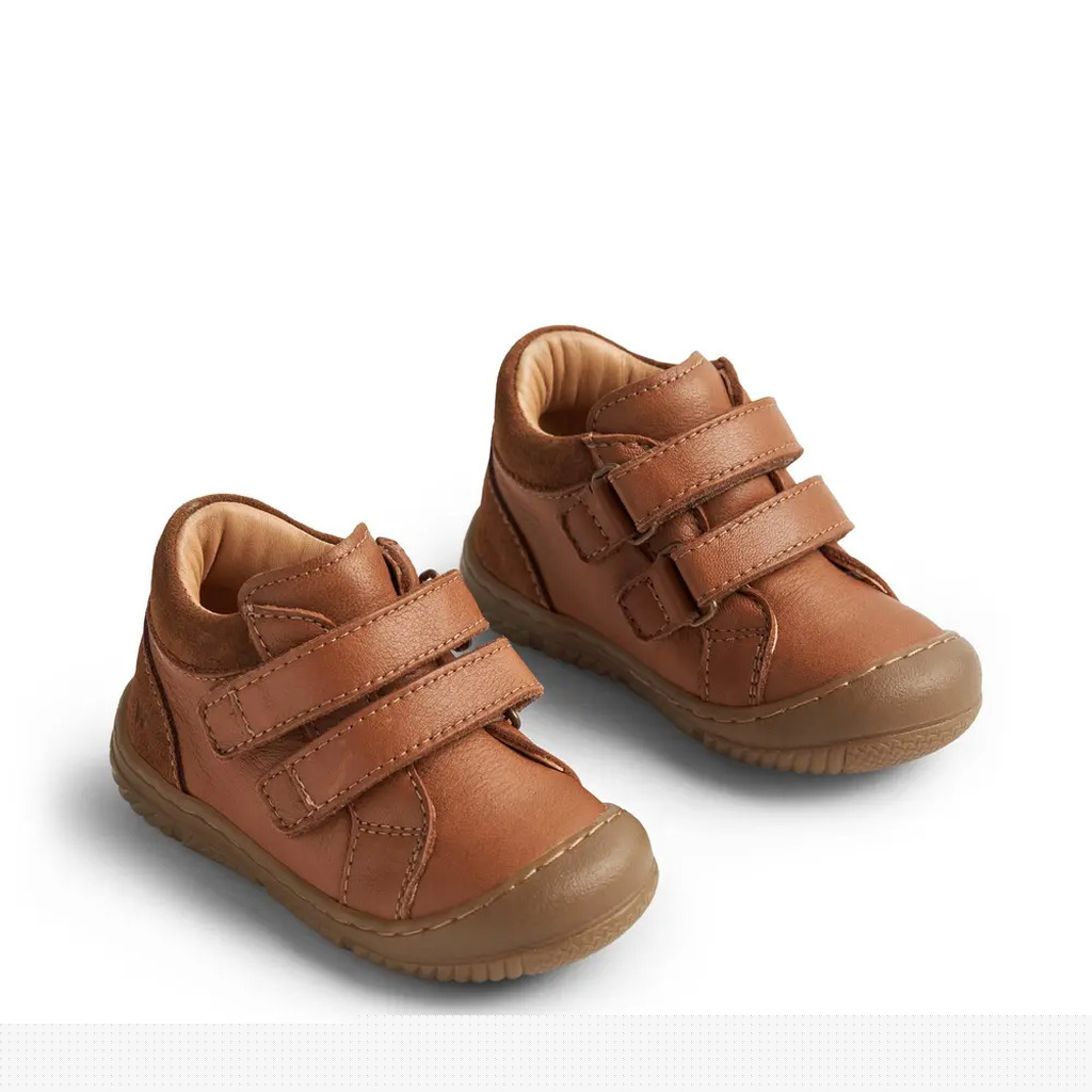 Ivalo dobbelt velcro prewalker - cognac - 21