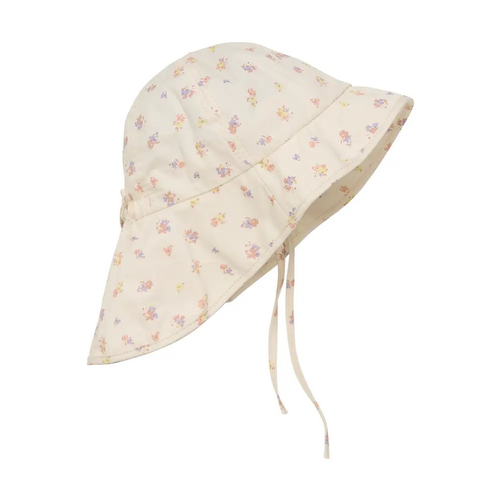 Sun Hat m. String - Eggnog - 2-4 ÅR