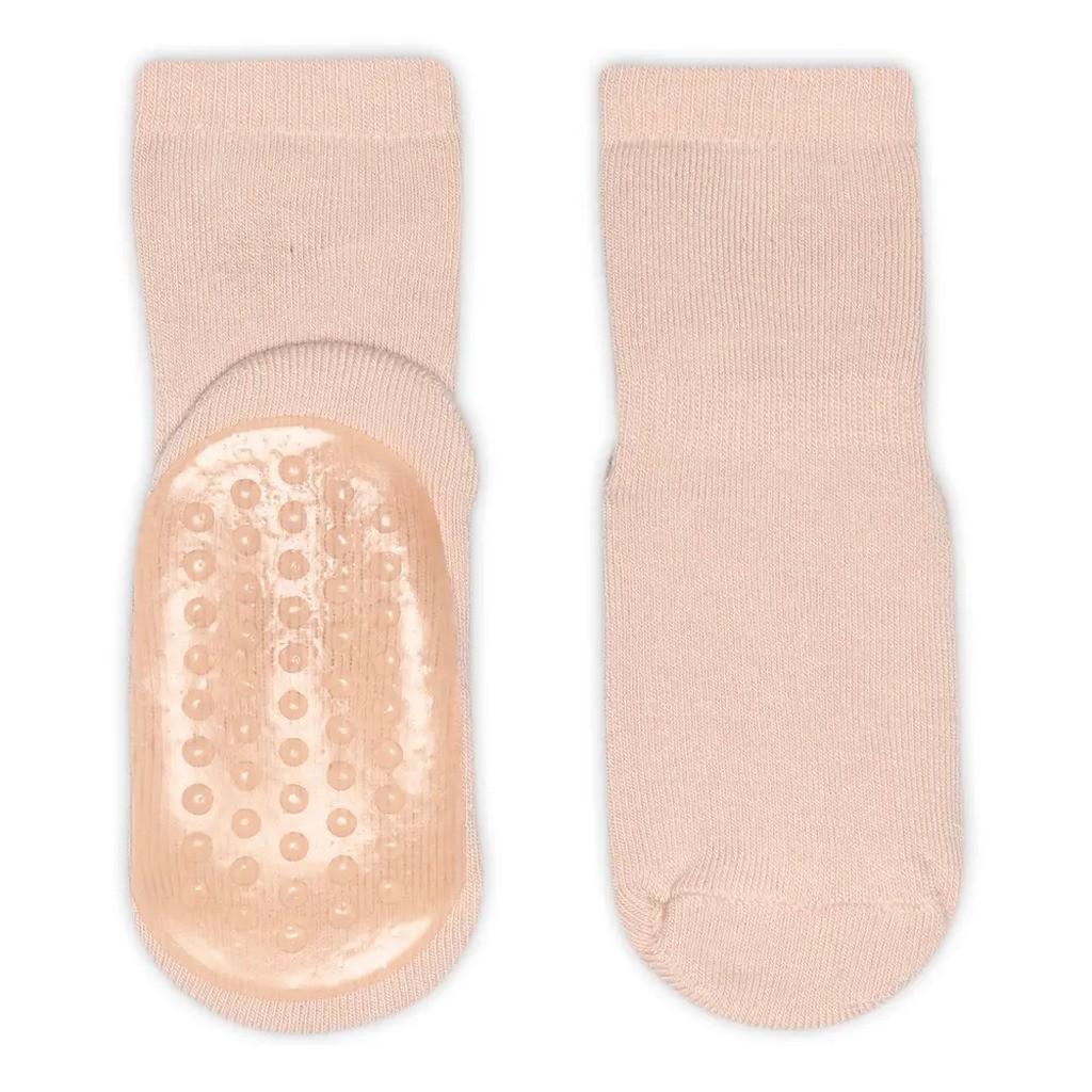 Ankelstrømpe med gummisål - 853 - 22/24