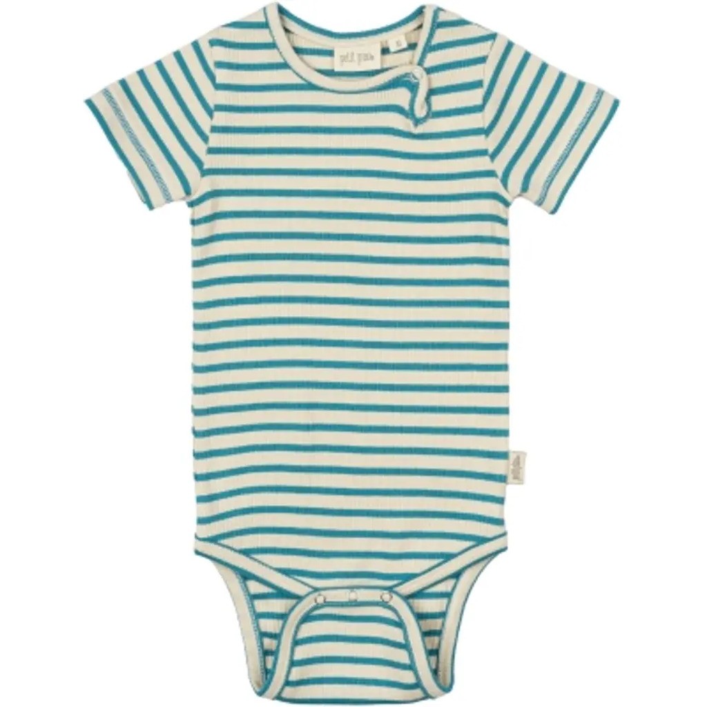 Body SS Striper - TURQ/WHITE - 80