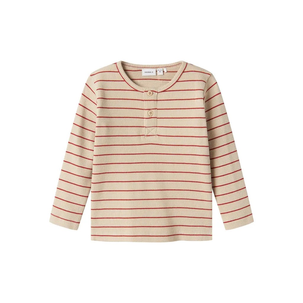 Fully ls bluse - RED OCHRE - 104