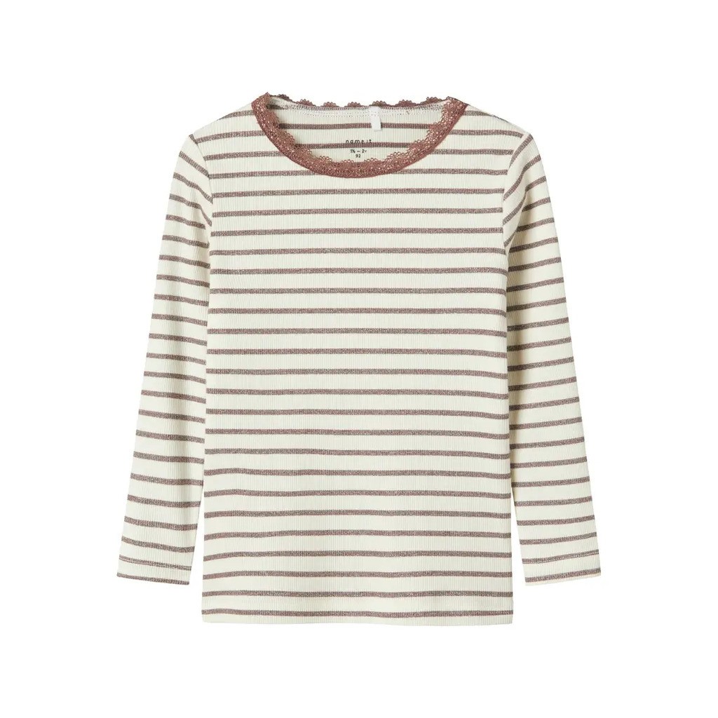 Nette Bluse - Peppercorn - 116