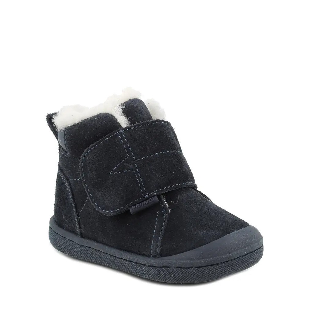 Baby Snail Støvle m. Foer - Navy - 21