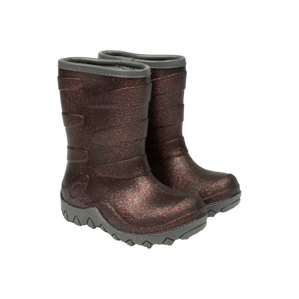 Termostøvle - glitter - French roast - 25