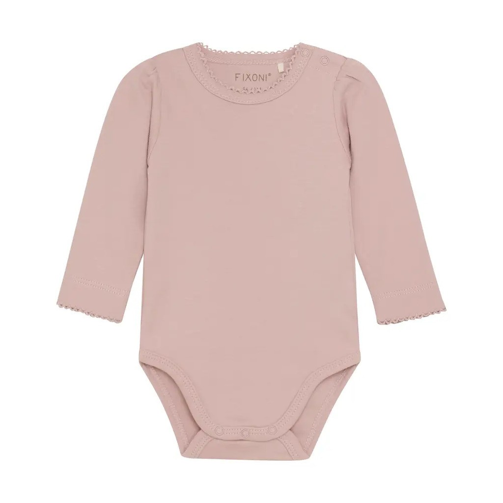 Body langærmet - Shadow gray - 56