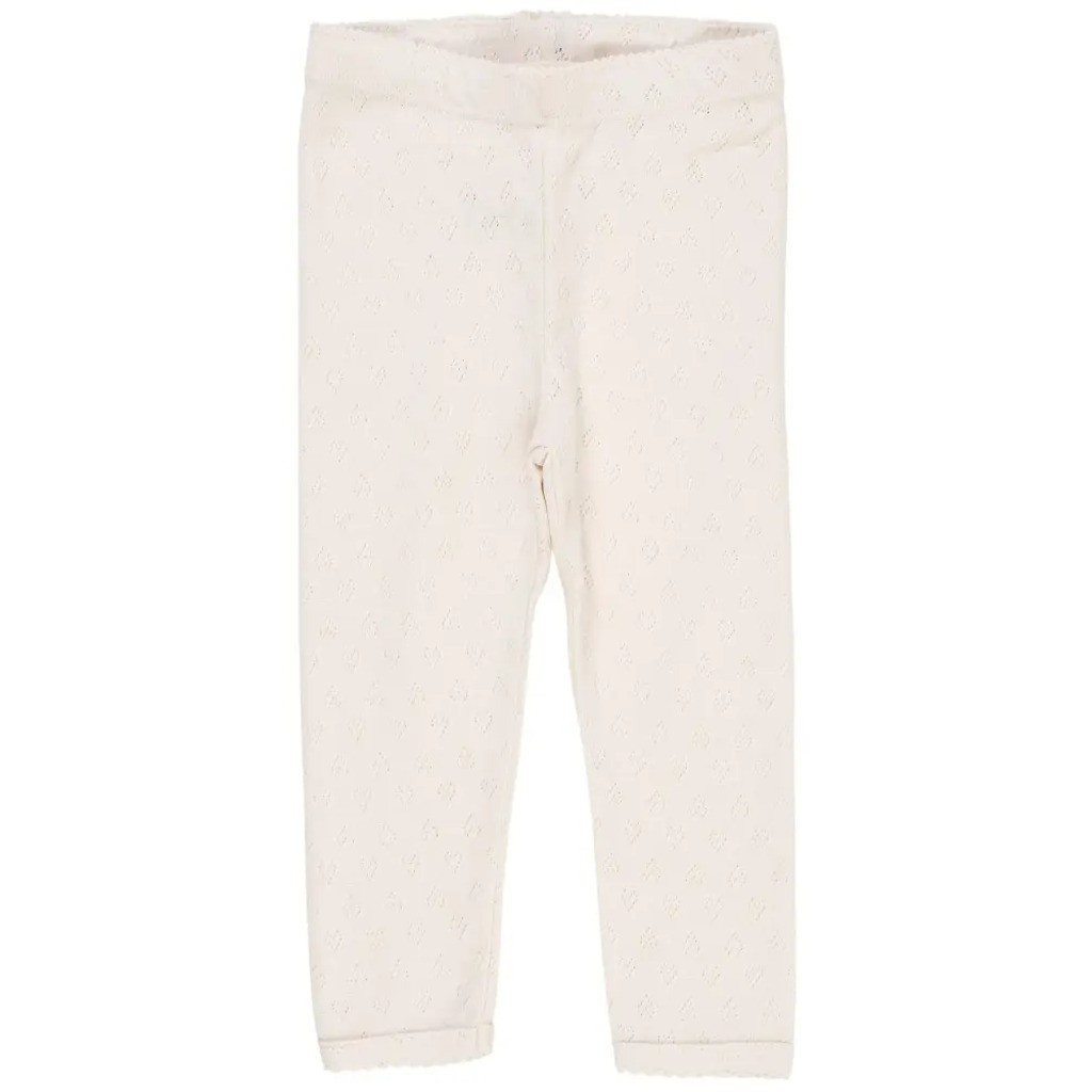 Hjerte leggings - CREAM - 62