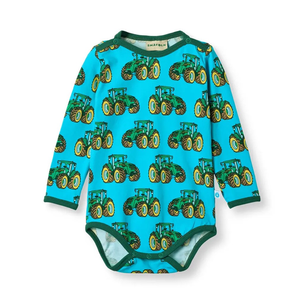 Elstar Langærmet Body - Blue glow - 92