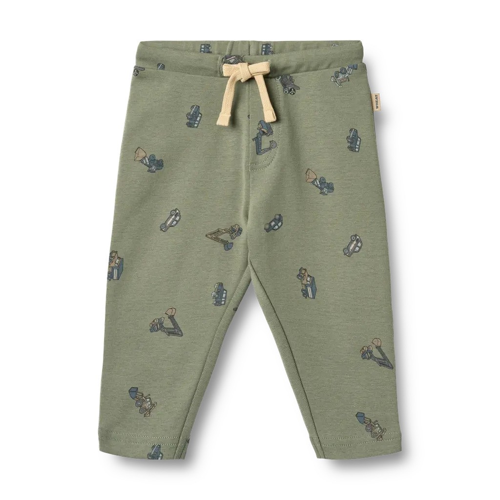 Manfred Jersey Bukser - Dusty green cars - 6 MDR.