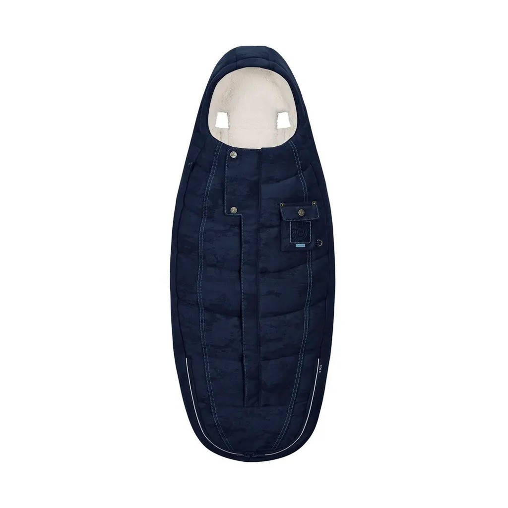 Platinum Kørepose - Rebellious Luxury Denim Blue