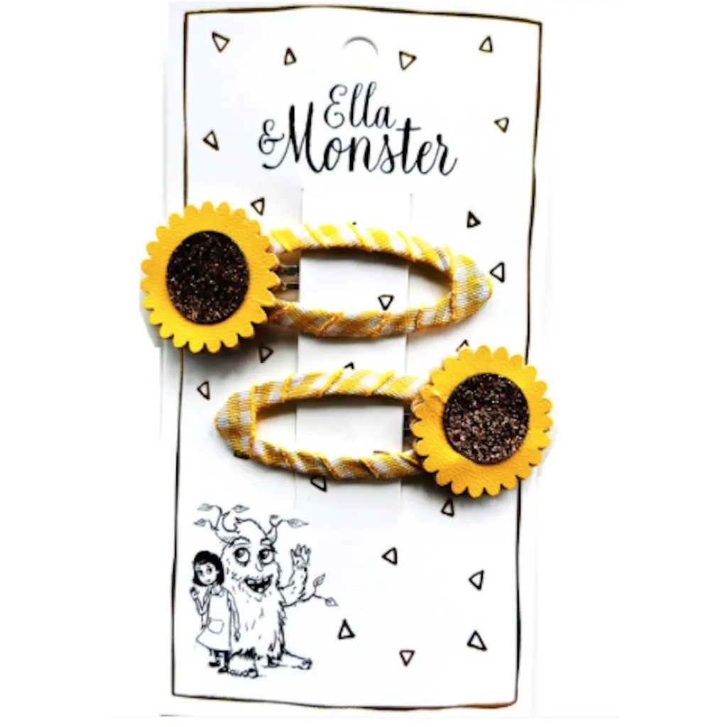 Hårclips Sweet Sunflower