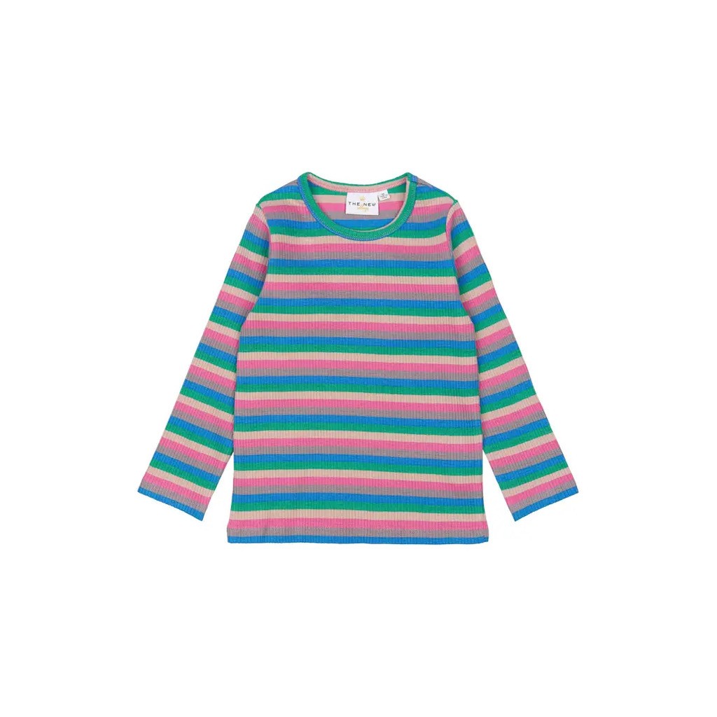 Polly Rib Bluse - MULTI - 86