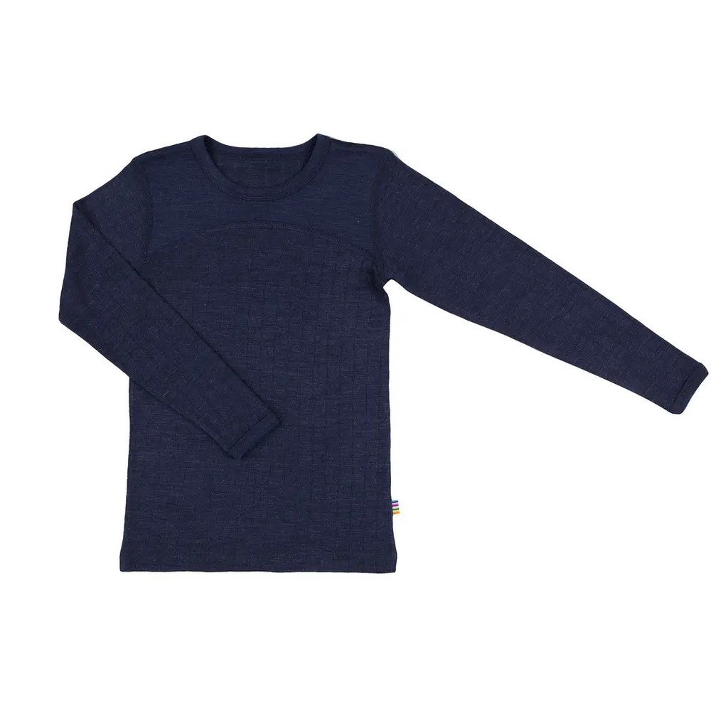Uld Bluse - Navy - 150