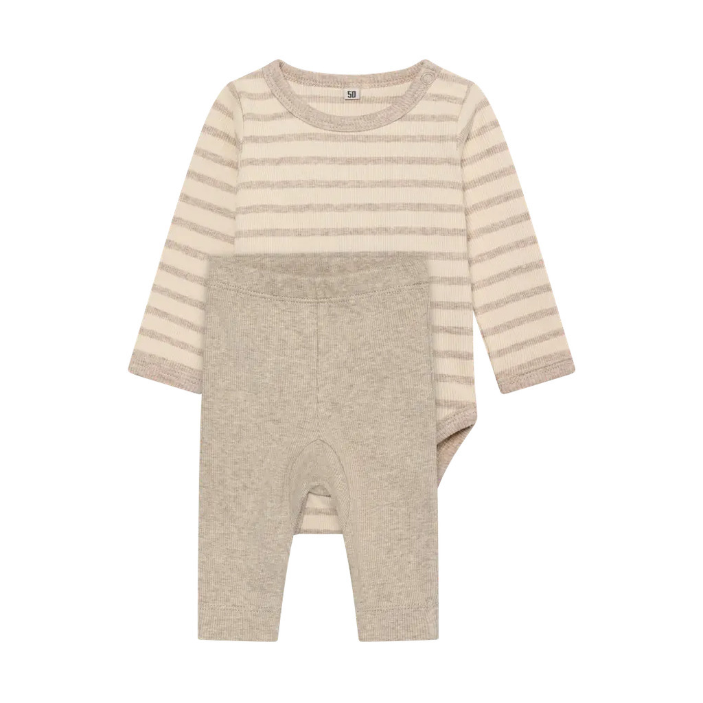 Sæt m. Body Langærmet + leggings - 2350 - 60