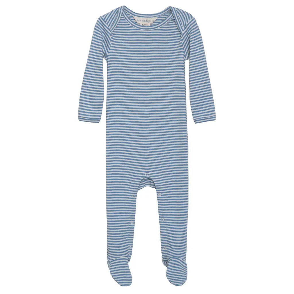 Baby Stribet Dragt - AZURSTRIPE - 56