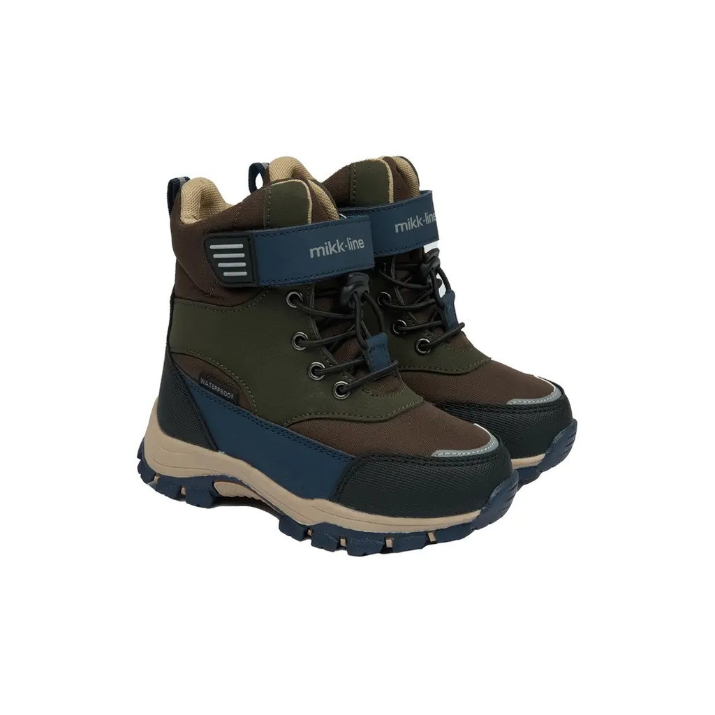 Vinterstøvle Tex Velcro - Chocolate chip - 28