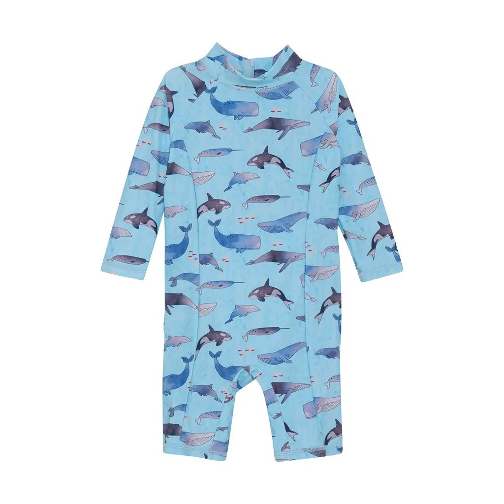 Babydragt L/S, AOP - 7148 - 80