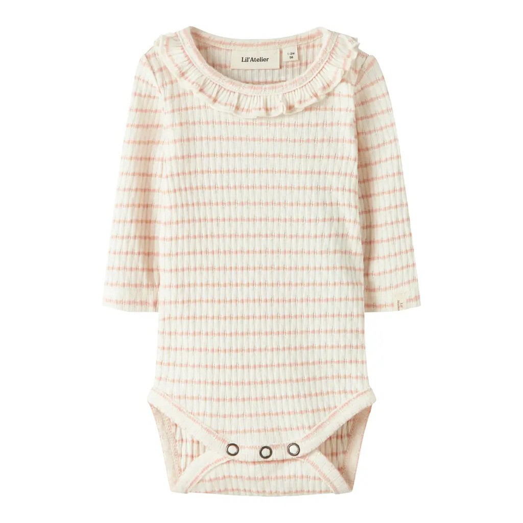 Osophia Langærmet Body - Cameo Rose - 80