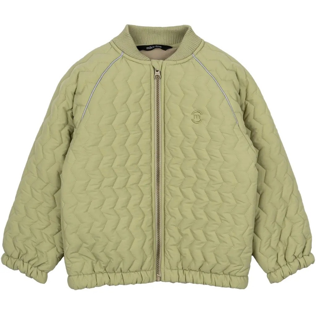 Bomber Jakke - GRAY GREEN - 3 ÅR