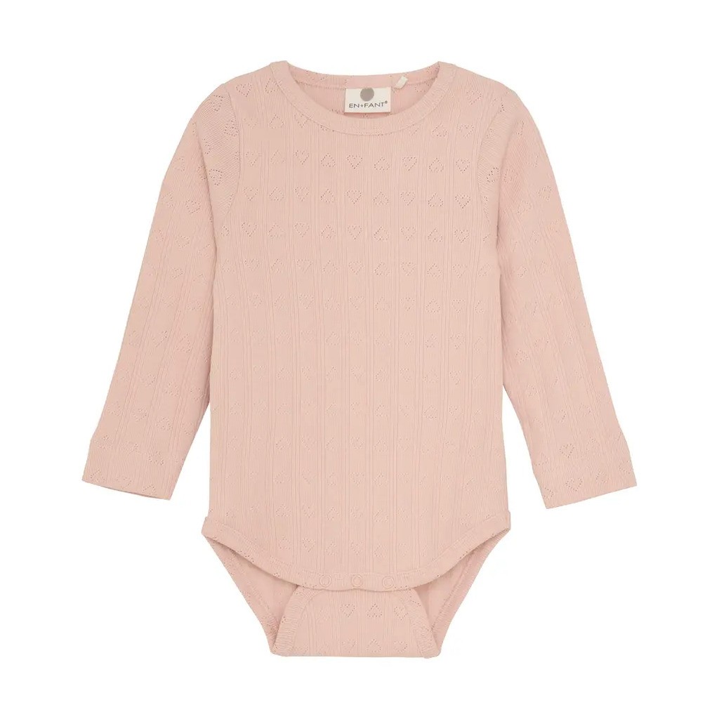 Pointelle Body Langærmet - 5000 - 80