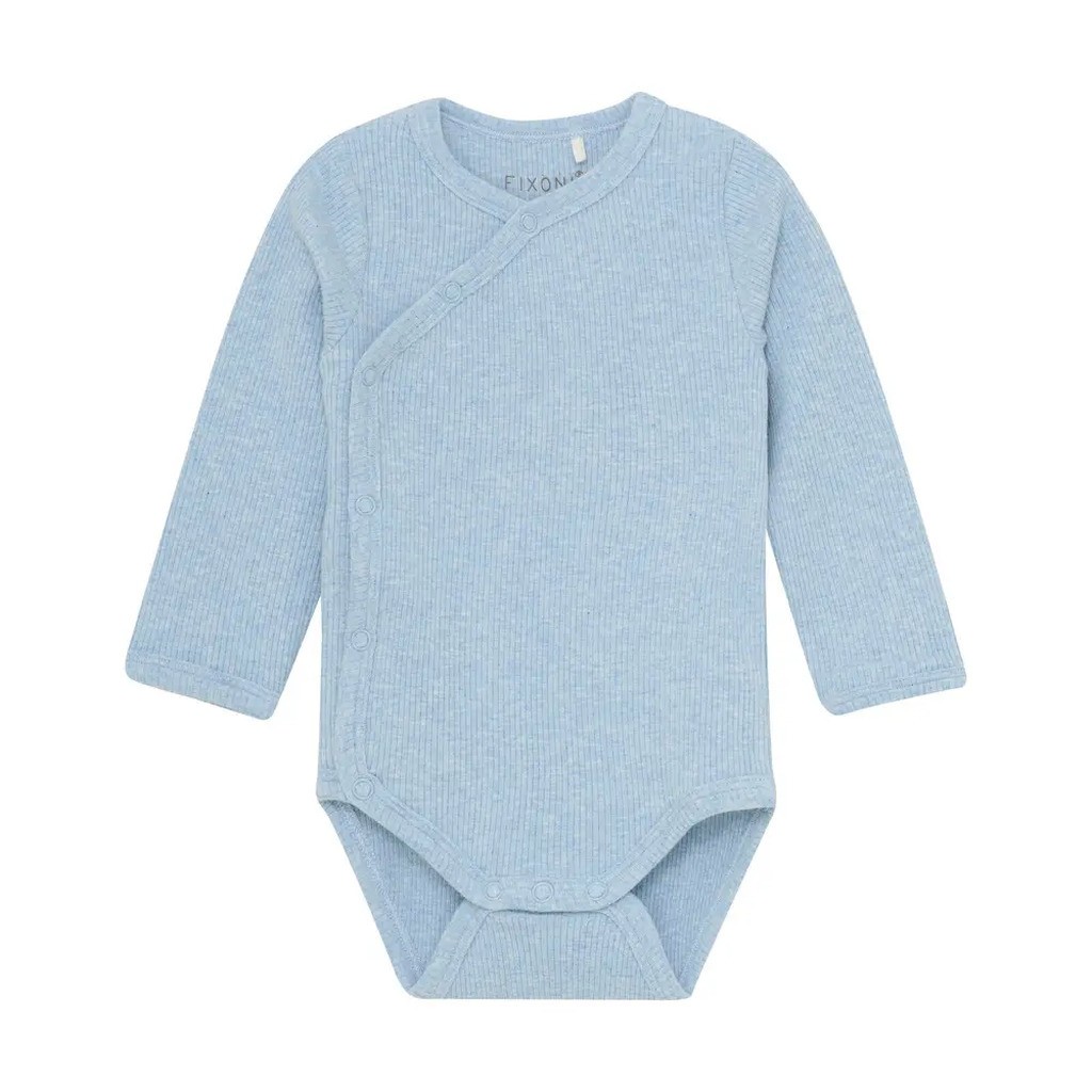 Wrap Body LS Melange Rib - 7508 - 68