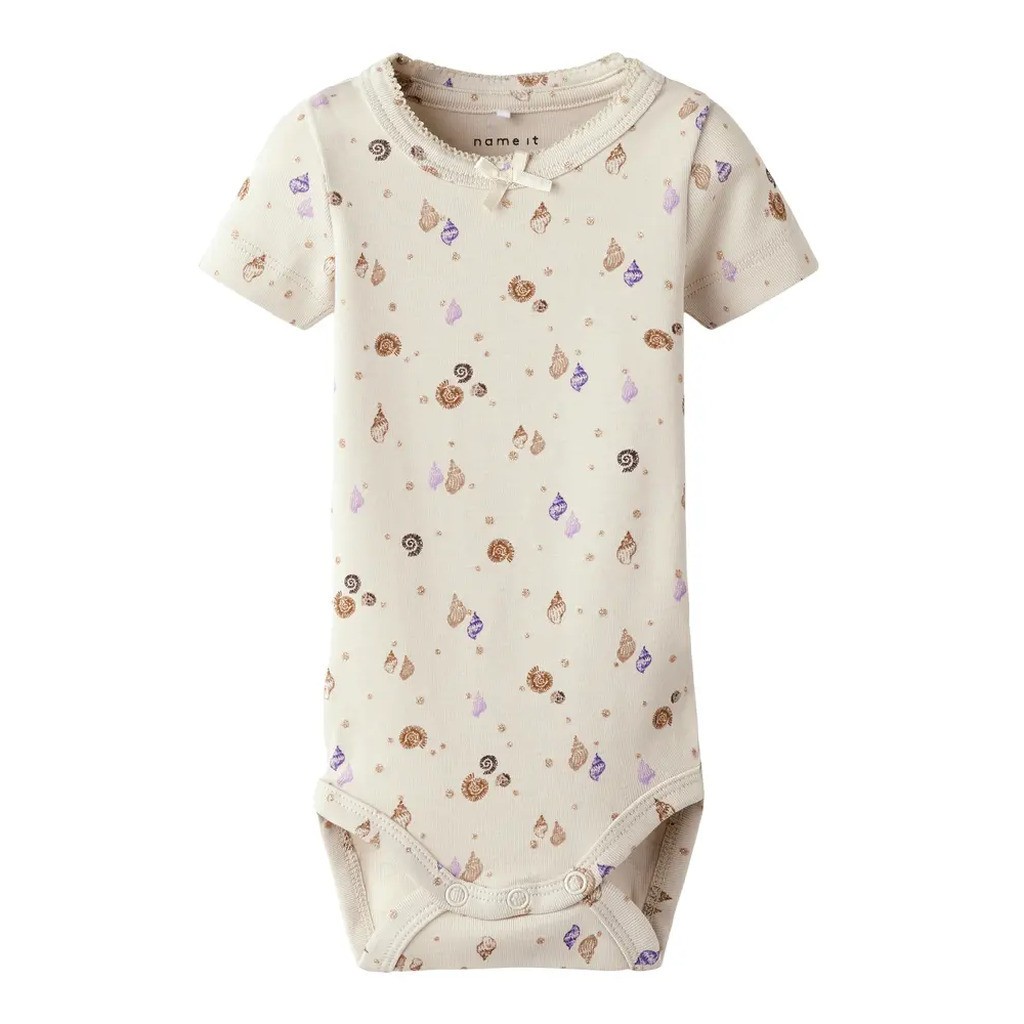 Hiline Kortærmet Body - SANDSHELL - 62