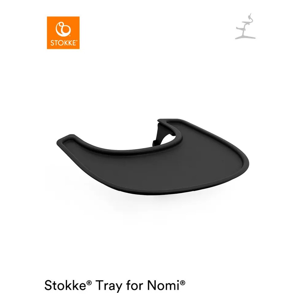 Stokke Tray til Nomi - black