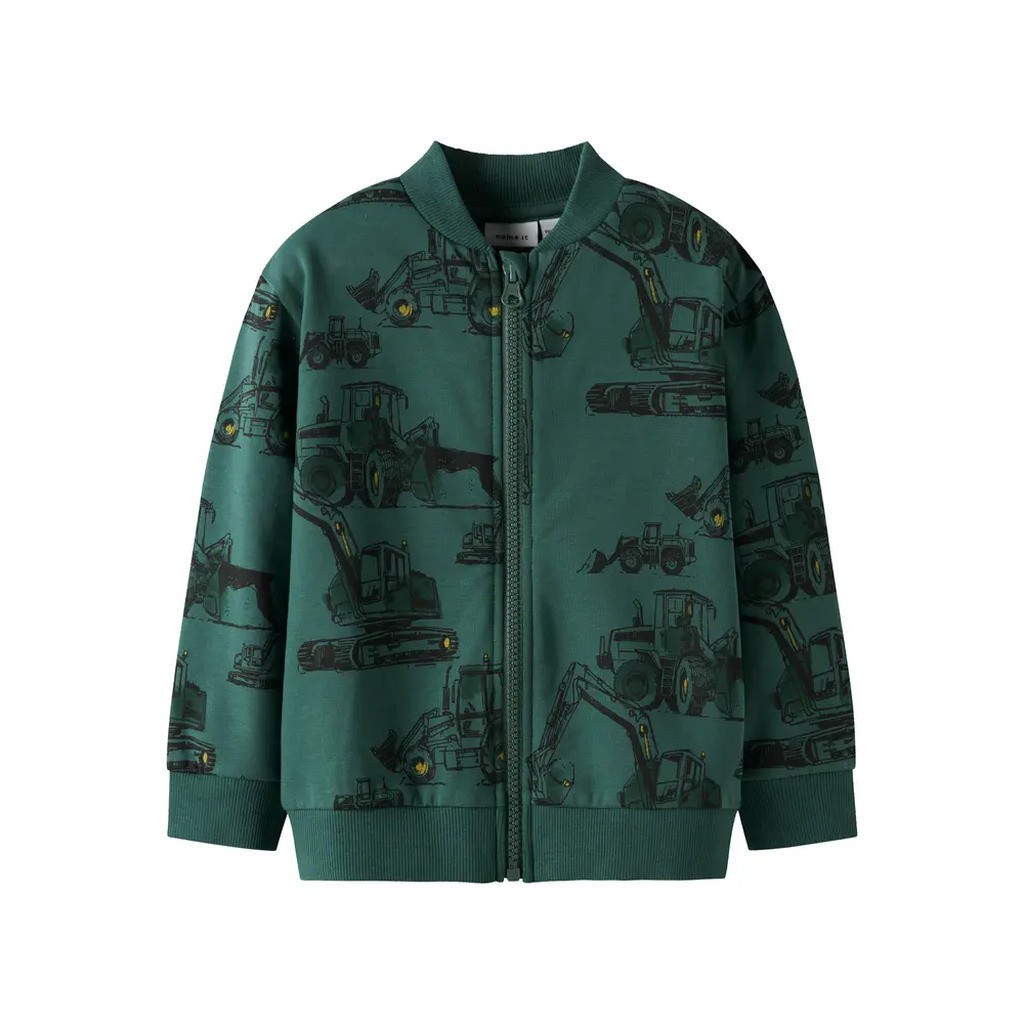 Storm Sweatshirt m. Lynlås - Bistro Green - 104